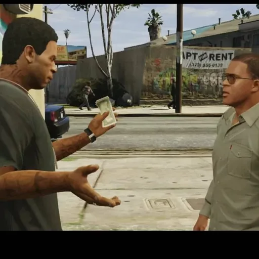 Franklin and Lamar on the block